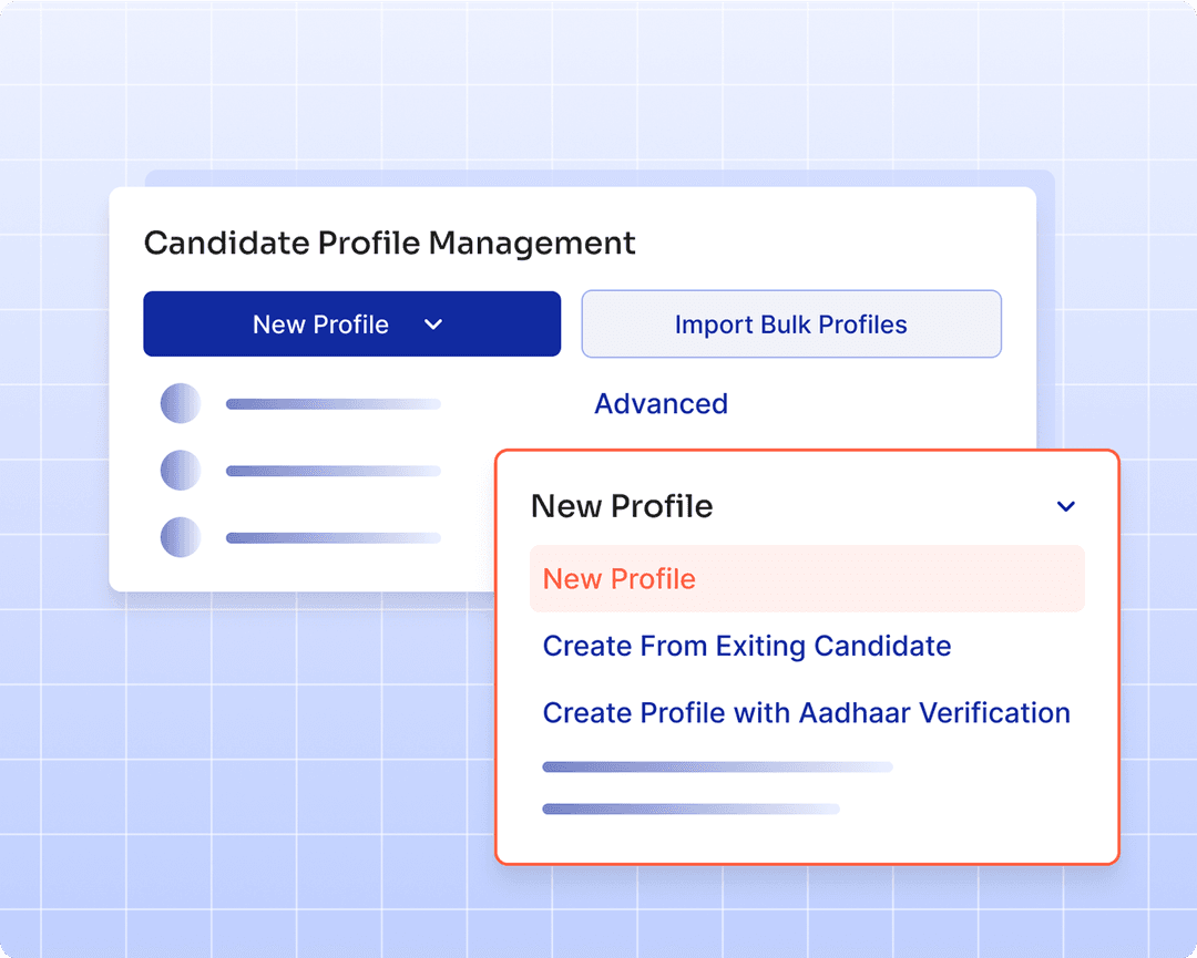 Candidate Profile Management