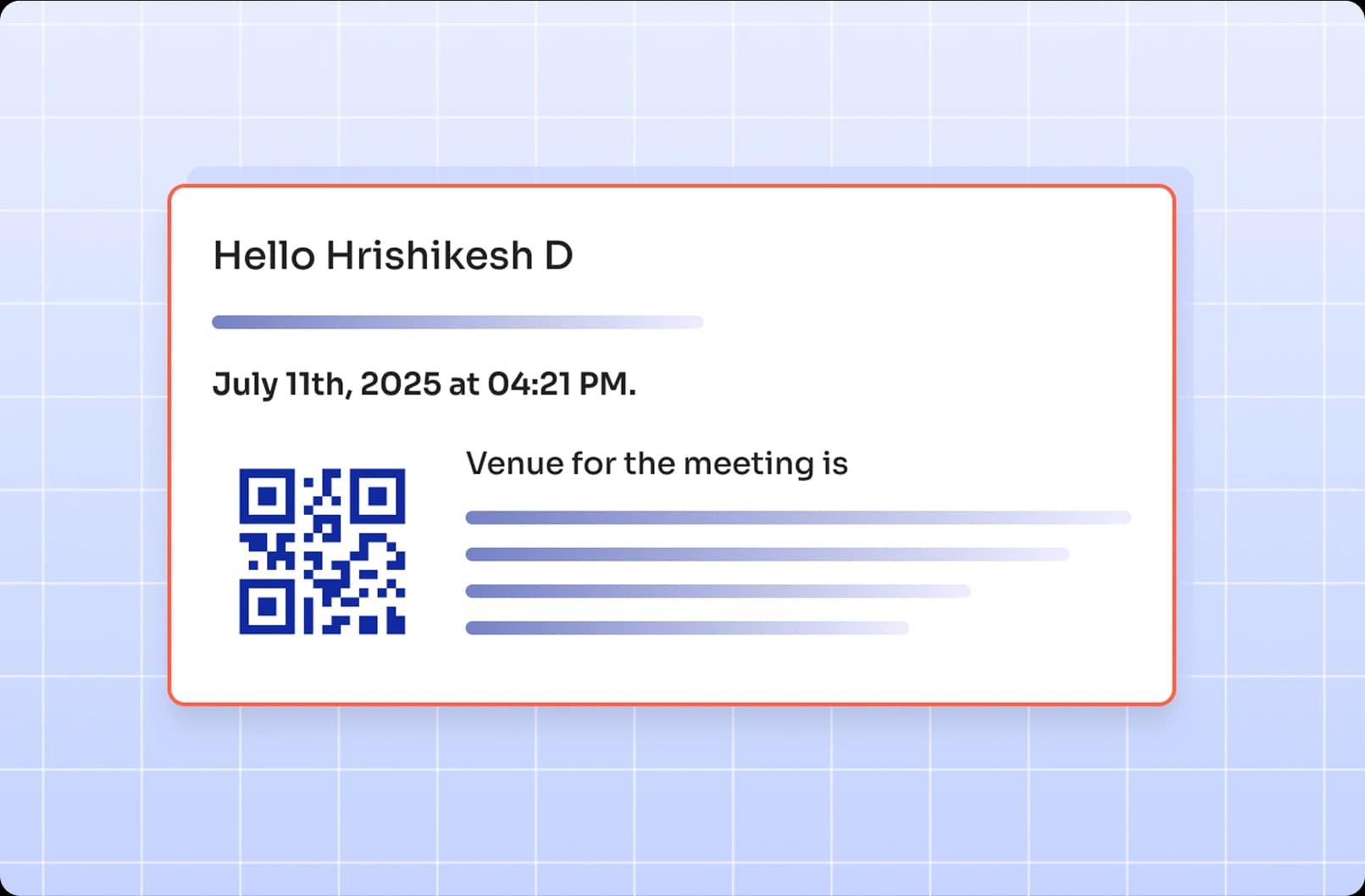 Visitor self service kiosk