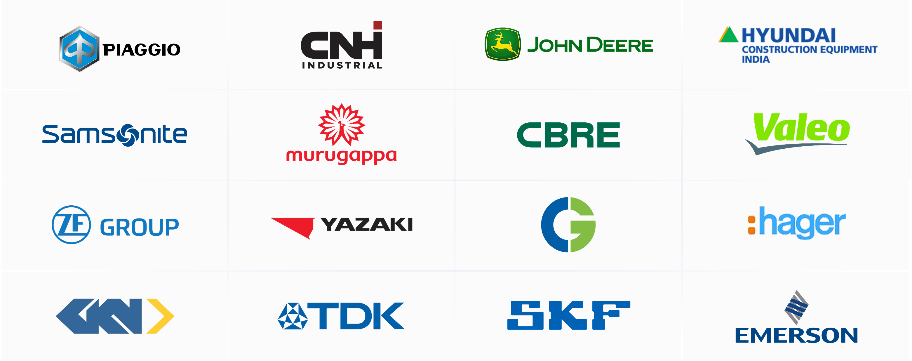 Ascent Client logos