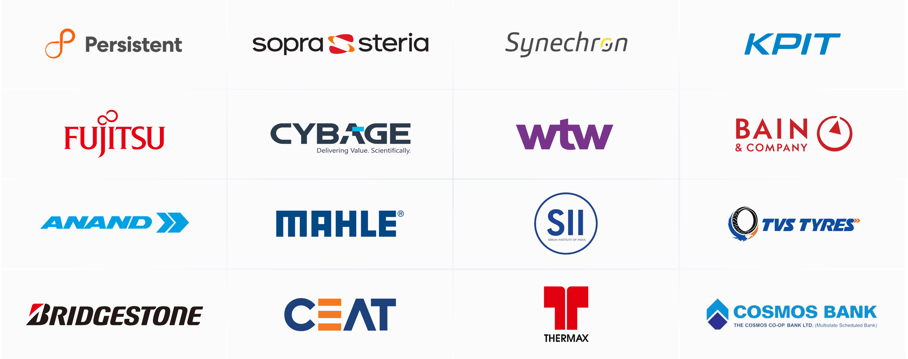Ascent Client logos