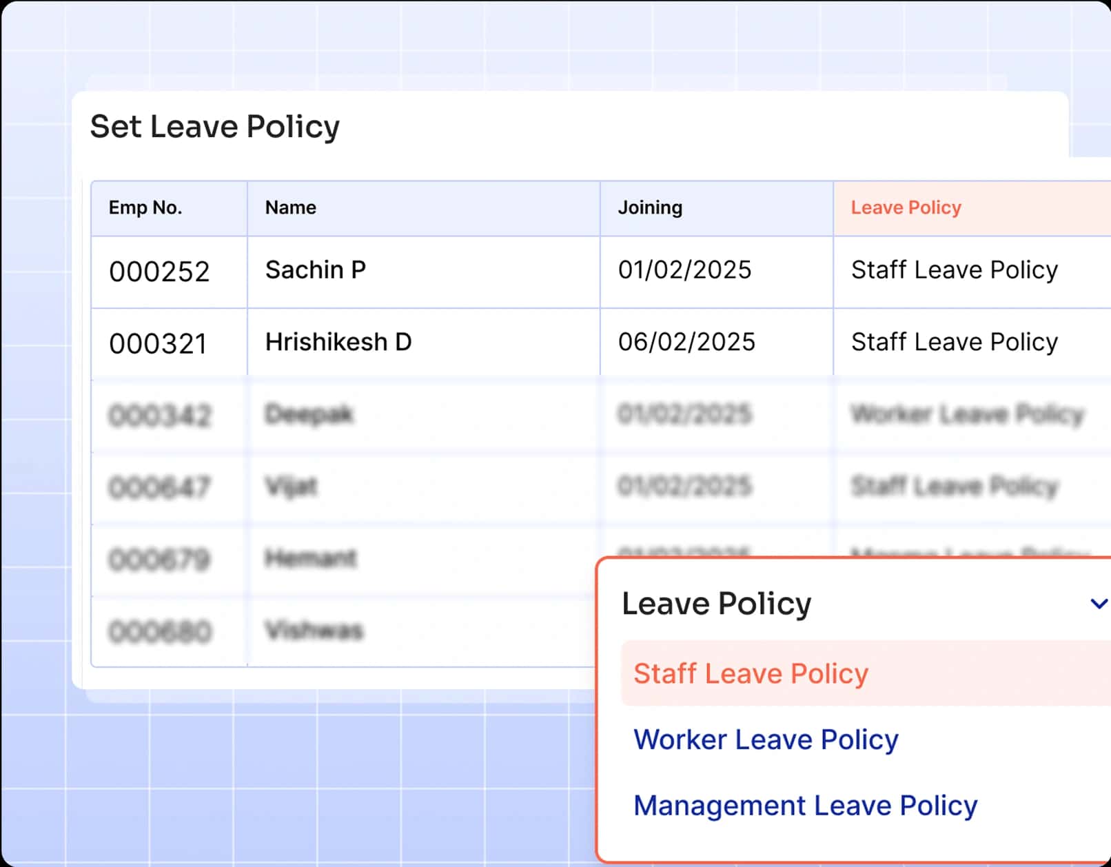 Ascent Leave Management