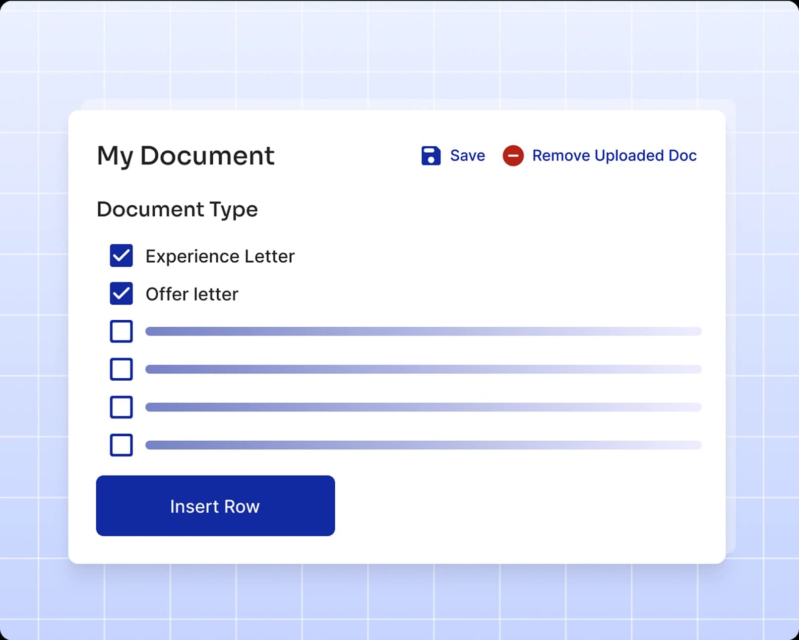 Candidate Joining Checklist