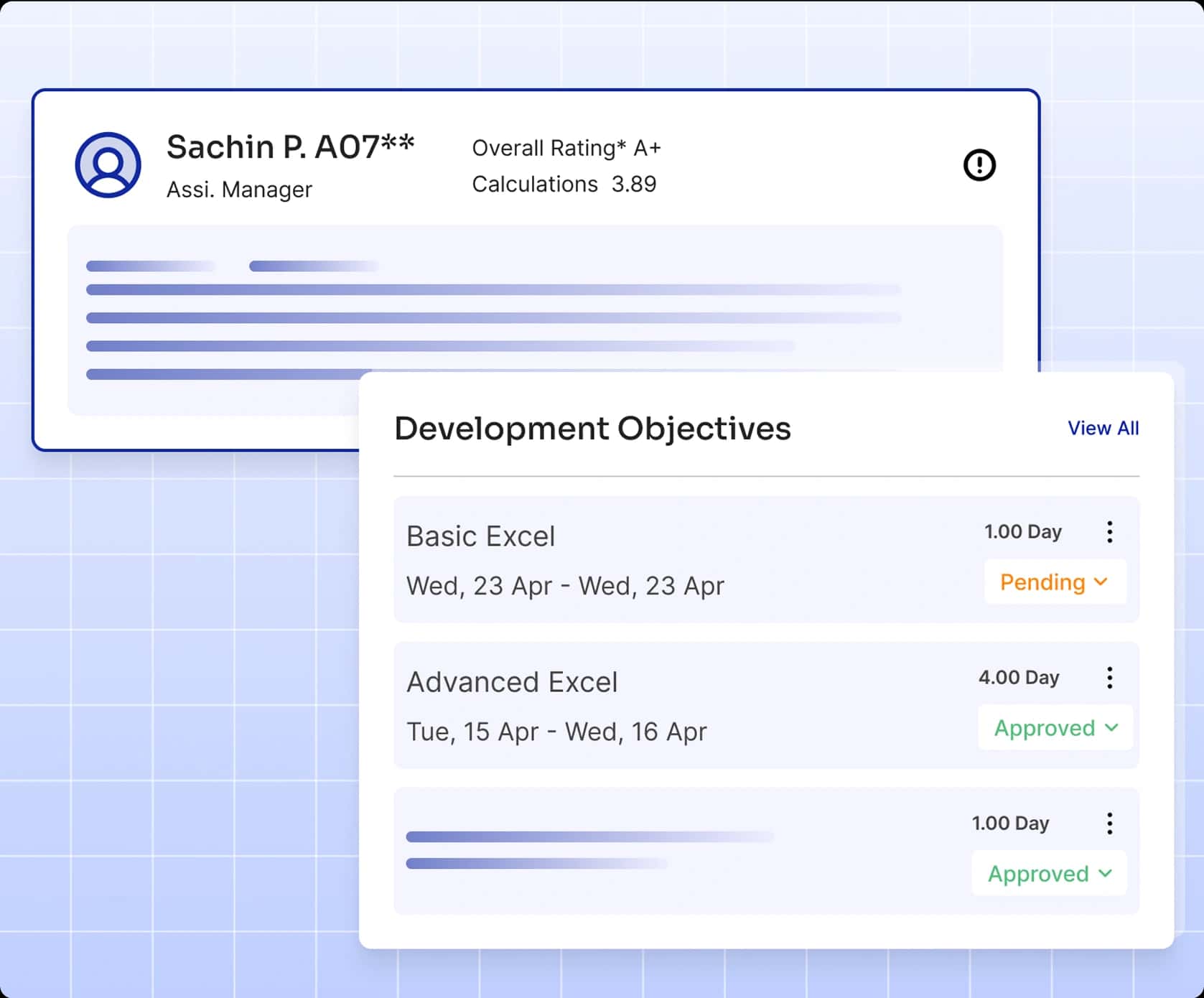 Performance Tracking System