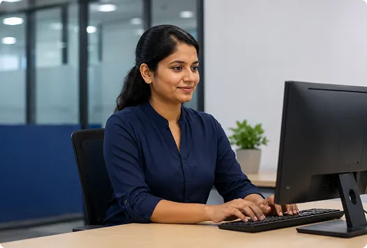 HR professional coordinating payroll and employee queries