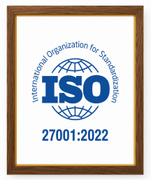 ISO 27001:2022 Certified Company