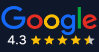 Google Reviews 4.3 star rating