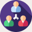 Collaborate with practical, solution-focused teams icon