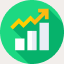 Enterprise scale performance cycles icon