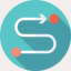 End-to-end training management icon