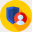 Secure visitor operations icon